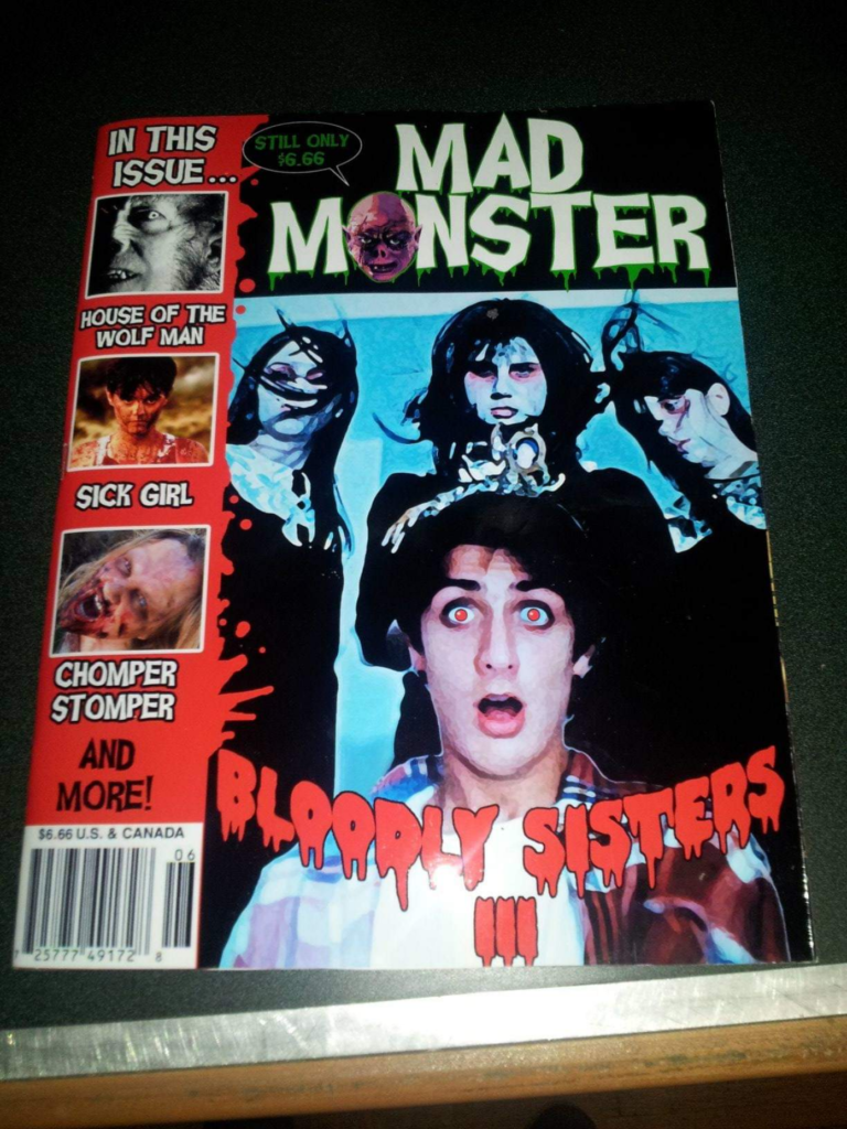 Mad Monster Magazine Bloody Sisters